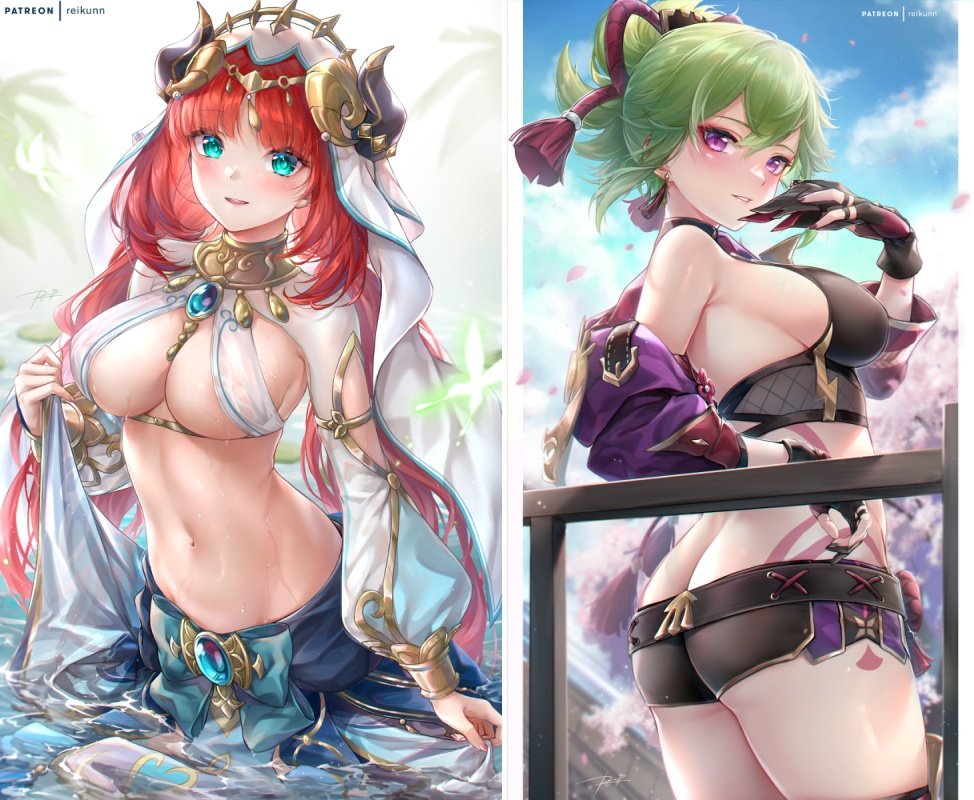 Rei_kun นักวาดภาพผู้ที่จะทำให้แฟนเกม Genshin Impact ต้องใจสั่น 3 Rei_kun นักวาดภาพผู้ที่จะทำให้แฟนเกม Genshin Impact ต้องใจสั่น