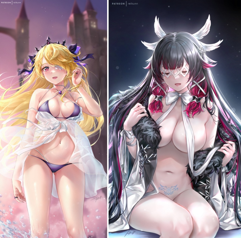 Rei_kun นักวาดภาพผู้ที่จะทำให้แฟนเกม Genshin Impact ต้องใจสั่น 6 Rei_kun นักวาดภาพผู้ที่จะทำให้แฟนเกม Genshin Impact ต้องใจสั่น