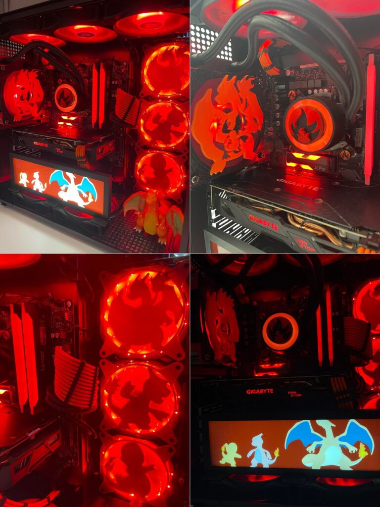 แฟนโปเกมอนสร้าง PC ในธีม ลิซาร์ดอน 2 แฟนโปเกมอนสร้าง PC ในธีม ลิซาร์ดอน