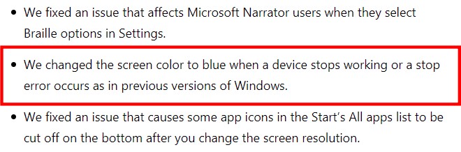 Windows 11 จะกลับมาใช้งานหน้าจอฟ้าเมื่อเกิดข้อผิดพลาดเหมือนเดิม 2 Windows 11 จะกลับมาใช้งานหน้าจอฟ้าเมื่อเกิดข้อผิดพลาดเหมือนเดิม