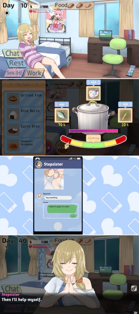 Moving in with my Step-Sister เกมแคชชวล RPG เนื้อหา 18+ ภาพน่ารัก 2 Moving in with my Step-Sister เกมแคชชวล RPG เนื้อหา 18+ ภาพน่ารัก