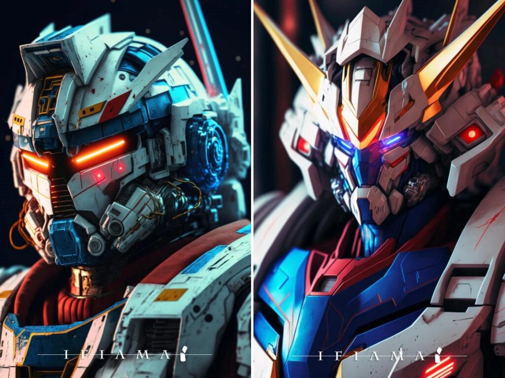 แฟนอาร์ต 'เมื่อให้ AI วาด GUNDAM!' 5 แฟนอาร์ต 'เมื่อให้ AI วาด GUNDAM!'