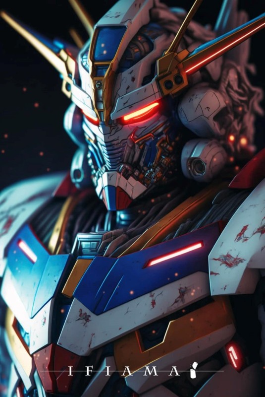 แฟนอาร์ต 'เมื่อให้ AI วาด GUNDAM!' 6 แฟนอาร์ต 'เมื่อให้ AI วาด GUNDAM!'