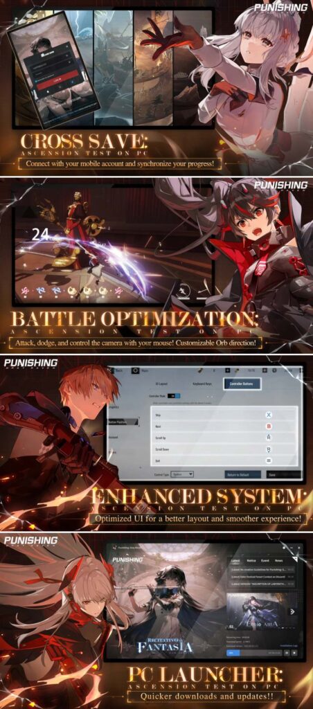 Punishing: GrayRaven เตรียมเปิดทดสอบ Ascension Test บน PC 3 Punishing: GrayRaven เตรียมเปิดทดสอบ Ascension Test บน PC