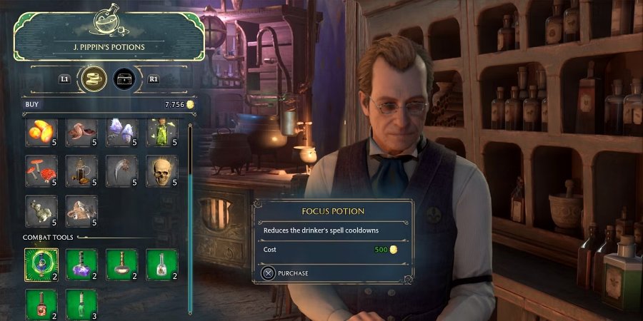 Hogwarts Legacy - วิธีการเรียนคาถา Diffindo 3 Hogwarts Legacy - วิธีการเรียนคาถา Diffindo