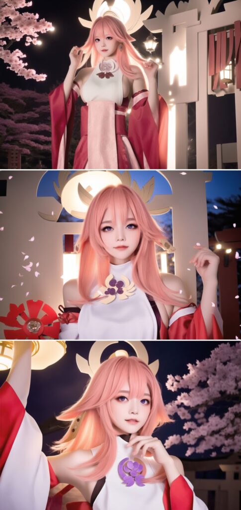 เอาอีก! AI สร้างภาพสาวคอสเพลย์เป็น Yae 3 เอาอีก! AI สร้างภาพสาวคอสเพลย์เป็น Yae