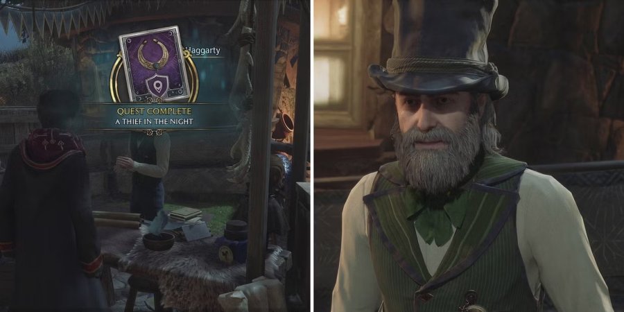 Hogwarts Legacy - วิธีการทำไซด์เควส A Thief in the Night