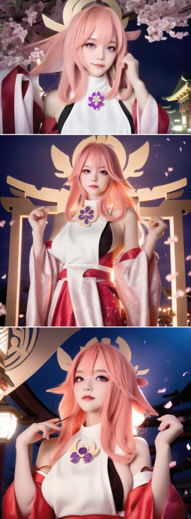 เอาอีก! AI สร้างภาพสาวคอสเพลย์เป็น Yae 4 เอาอีก! AI สร้างภาพสาวคอสเพลย์เป็น Yae