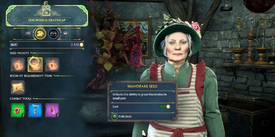 Hogwarts Legacy - วิธีการตามหา Mandrakes 2 Hogwarts Legacy - วิธีการตามหา Mandrakes
