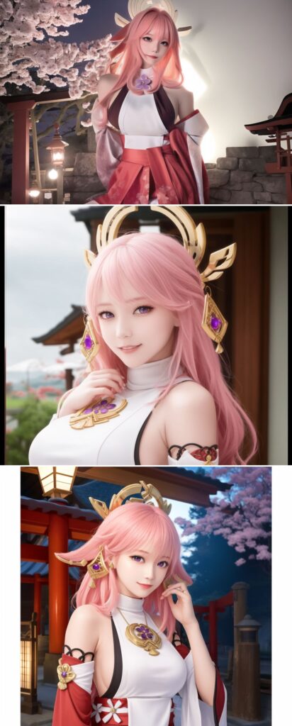 เอาอีก! AI สร้างภาพสาวคอสเพลย์เป็น Yae 5 เอาอีก! AI สร้างภาพสาวคอสเพลย์เป็น Yae