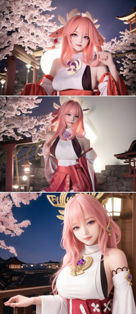 เอาอีก! AI สร้างภาพสาวคอสเพลย์เป็น Yae 6 เอาอีก! AI สร้างภาพสาวคอสเพลย์เป็น Yae