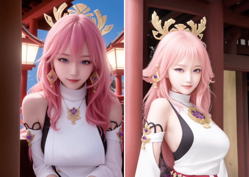 เอาอีก! AI สร้างภาพสาวคอสเพลย์เป็น Yae 9 เอาอีก! AI สร้างภาพสาวคอสเพลย์เป็น Yae