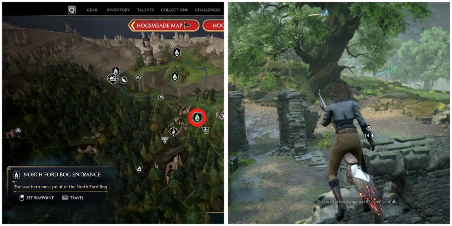 Hogwarts Legacy - วิธีการทำไซด์เควส Brother's Keeper