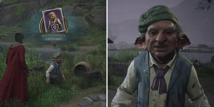 Hogwarts Legacy - วิธีการทำไซด์เควส Carted Away 4 Hogwarts Legacy - วิธีการทำไซด์เควส Carted Away