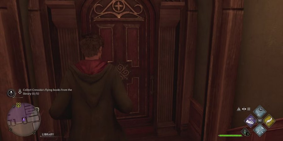 Hogwarts Legacy - วิธีการทำไซด์เควส Flying off the Shelves 2 Hogwarts Legacy - วิธีการทำไซด์เควส Flying off the Shelves
