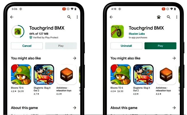Google เตรียมนำระบบเล่นเกมขณะดาวน์โหลดมาใช้งาน 2 Google เตรียมนำระบบเล่นเกมขณะดาวน์โหลดมาใช้งาน