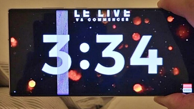 พบปัญหาจอแสดงผลเพี้ยนบน Samsung Galaxy S22 Ultra