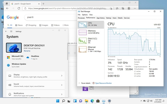 Android 13 สามารถจำลองระบบ Windows 11 ได้ 2 Android 13 สามารถจำลองระบบ Windows 11 ได้