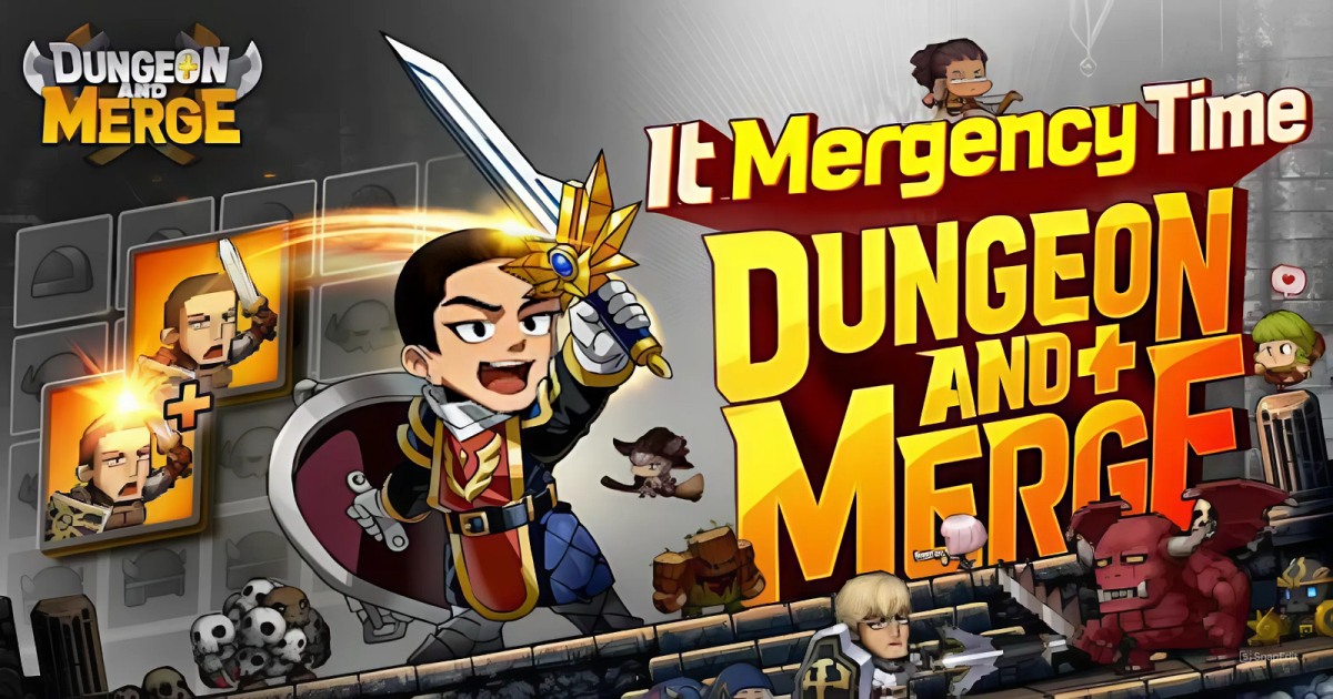 Dungeon and Merge เปิดให้ลงทะเบียนล่วงหน้าบนสโตร์ไทยแล้ว 1 Dungeon and Merge
