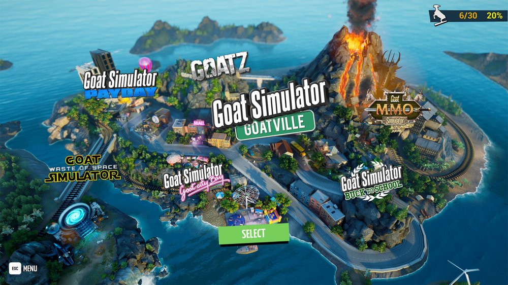 เกรียนกันต่อ! เปิดตัว Goat Simulator Remastered เกมแพะสุดฮาฉลอง 10 ปี 5 Goat Simulator Remastered
