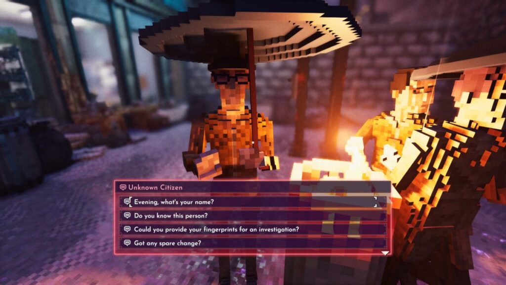 Shadows of Doubt รับบทเป็นนักสืบในโลกพิกเซลสามมิติ 5 Shadows of Doubt เกมนักสืบ