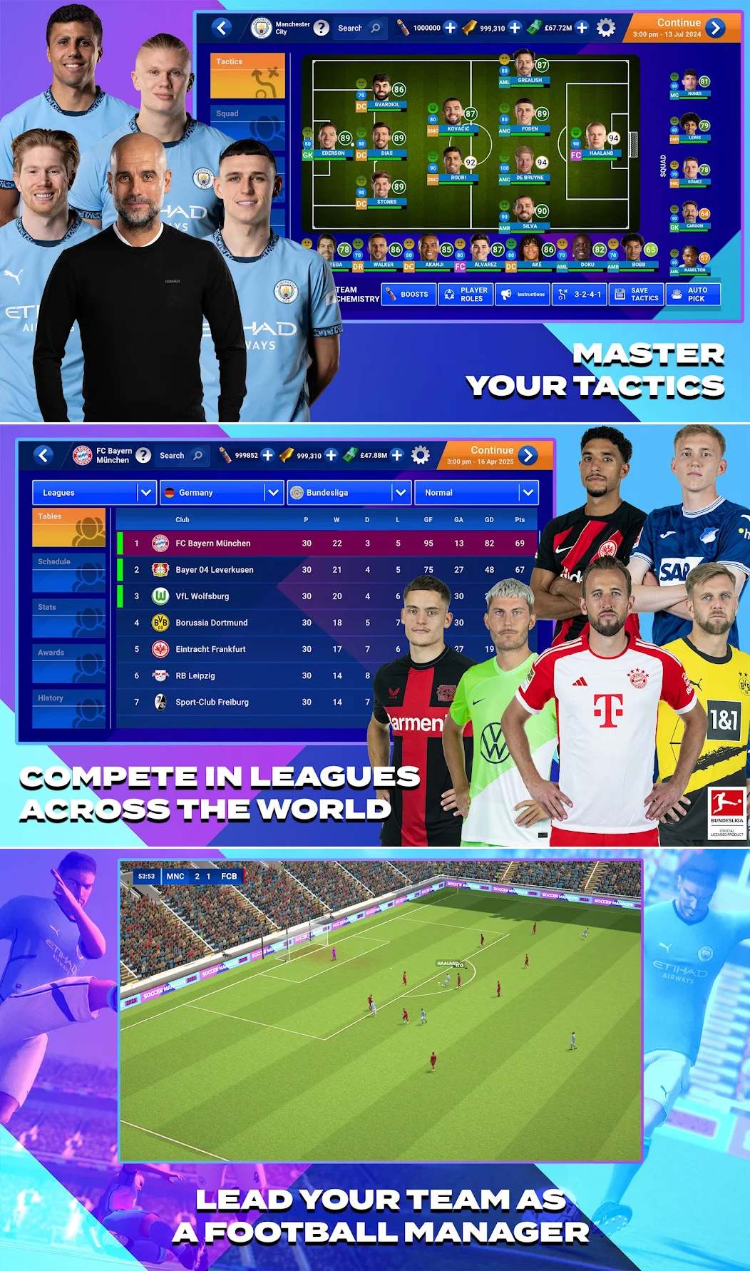 Soccer Manager 2025 - Football เปิดให้บริการบนสโตร์ไทยแล้ว 5 Soccer Manager 2025
