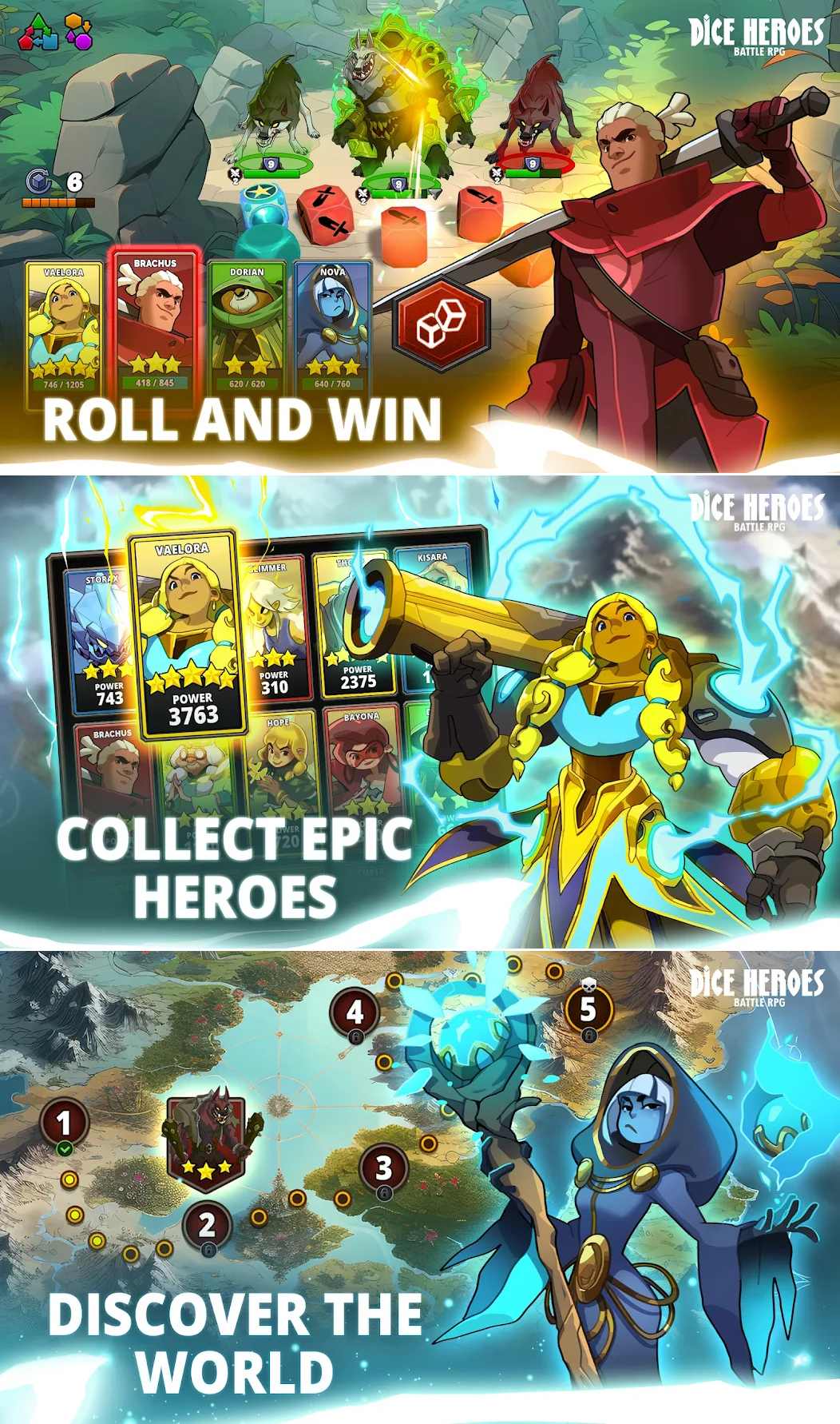 Dice Heroes เปิด Early Access บนสโตร์ต่างประเทศแล้ว 3 Dice Heroes