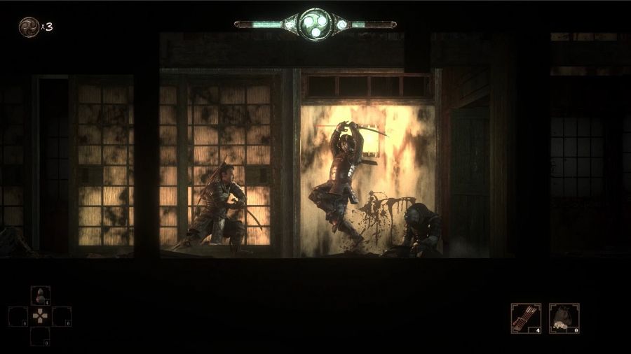 The Spirit of the Samurai เกมแอ็กชั่นผจญภัยสไตล์ Metroidvania ธีมซามูไร 4 The Spirit of the Samurai Announced