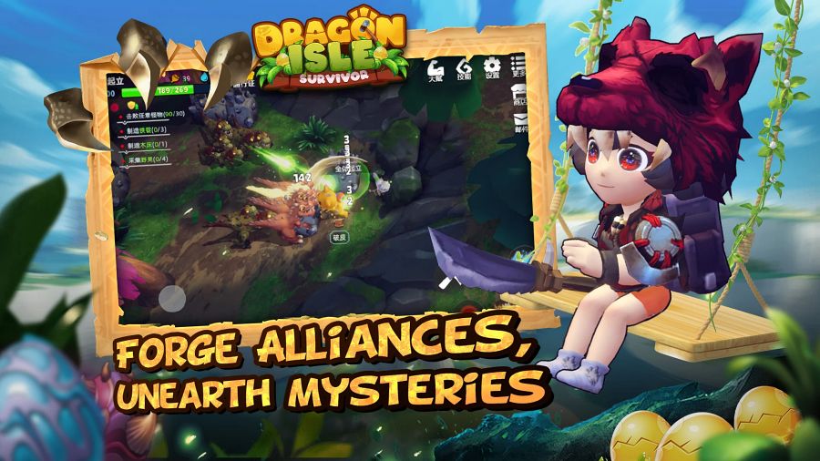 Dragon Isle: Survivor เกมมือถือ RPG ออกผจญภัยไปกับเหล่ามังกร 8 Dragon Isle: Survivor Launches