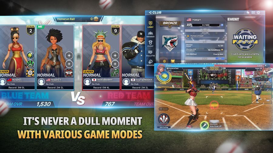 Homerun Clash 2: Legends Derby เกมเบสบอลบนมือถือแข่งขันกับผู้เล่นทั่วโลก 8 Homerun Clash 2: Legends Derby Launches