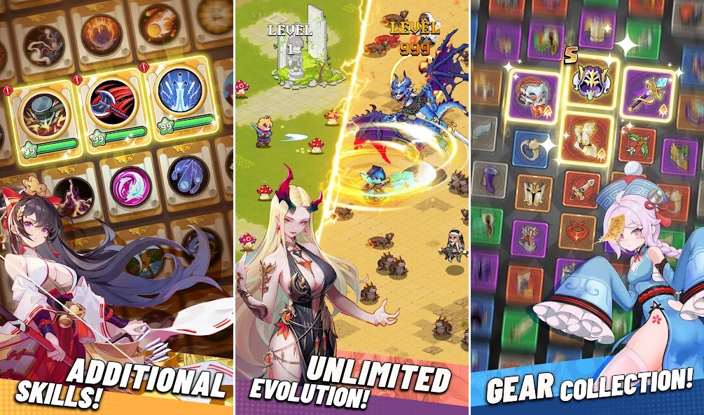 Hero Survivor.io เปิดให้บริการบนสโตร์ต่างประเทศแล้ว 6 Hero Survivor.io