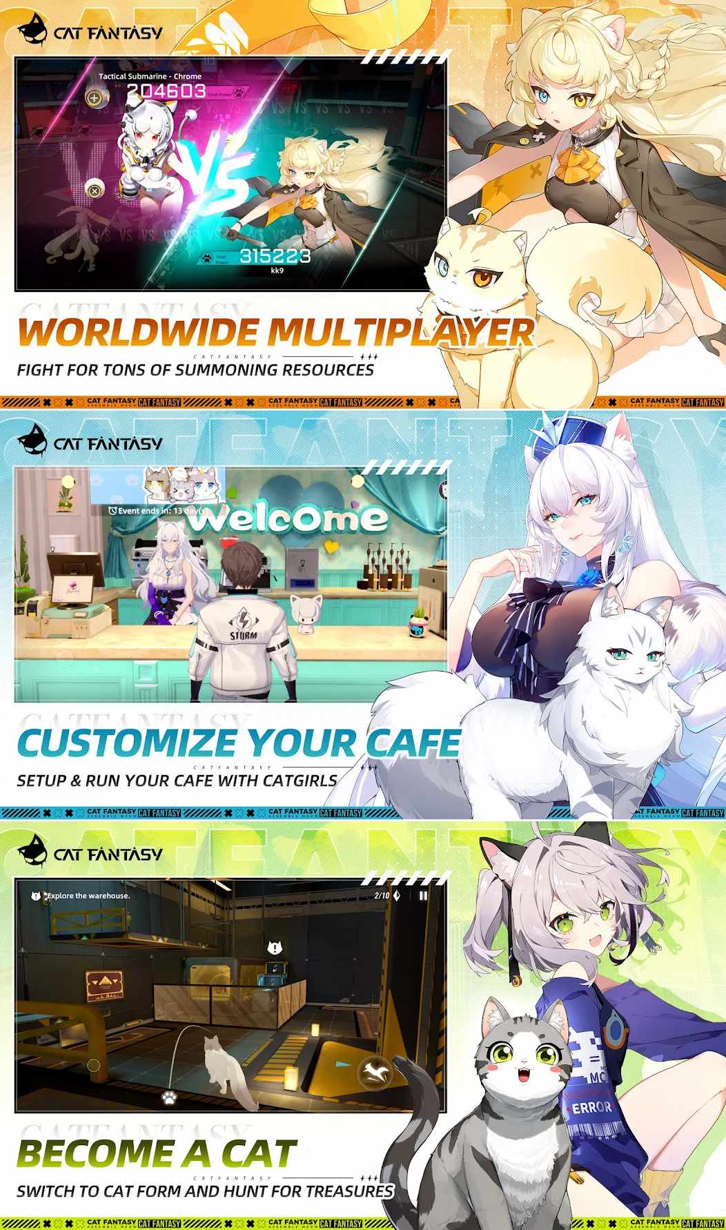 น้องแมวลุยอิสเซไก ! Cat Fantasy: Isekai Adventure เปิดให้บริการเต็มรูปแบบแล้ว เมี๊ยววว ! 4 Cat Fantasy