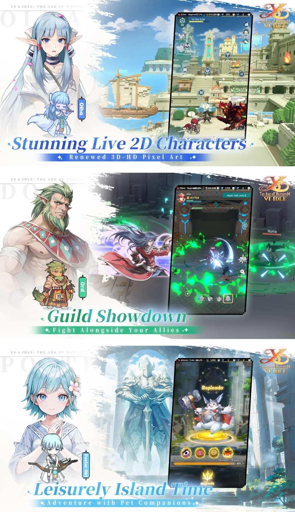 Ys 6 Idle