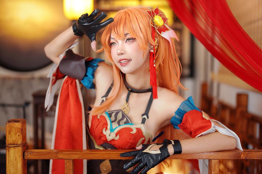 คุณยูริฝากผลงานคอสเพลย์เป็น Guinaifen จาก Honkai: Star Rail 5 Guinaifen Honkai: Star Rail Cosplay by Yuri
