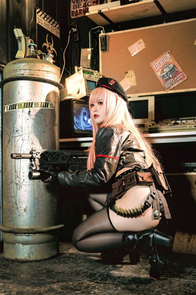 BANBANKO สร้างสรรค์ผลงานคอสเพลย์ Rapi จาก GODDESS OF VICTORY: NIKKE ที่น่าทึ่ง 7 Rapi GODDESS OF VICTORY: NIKKE Cosplay by BANBANKO