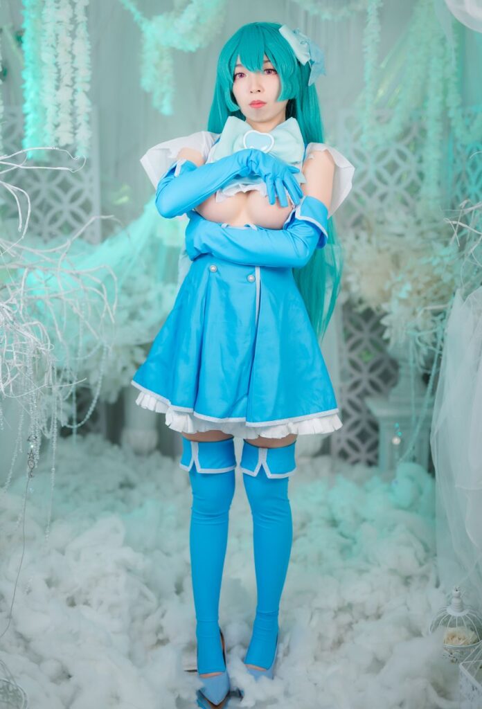 สาวไทยโชว์ลุคสุดคิ้วท์ในชุดคอสเพลย์ Azul จากอนิเมะ Mahou Shoujo ni Akogarete 8 Azul Mahou Shoujo ni Akogarete Cosplay by Unicorn Cosplay