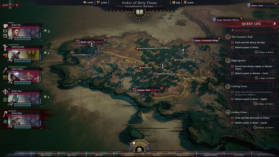 เปิดตัว Band of Crusaders เตรียมให้เล่นบนพีซี 4 Band of Crusaders Announced