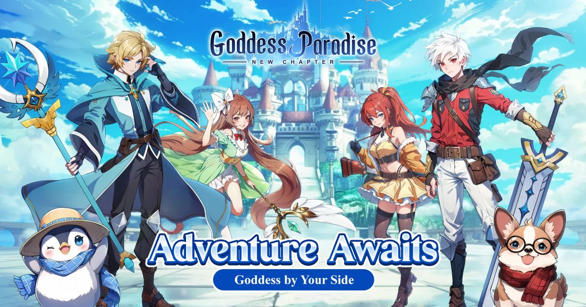 Goddess Paradise: New Chapter เกมมือถือ RPG สะสมตัวละครและสัตว์เลี้ยงออกผจญภัย 1 Goddess Paradise: New Chapter Pre Register Launches