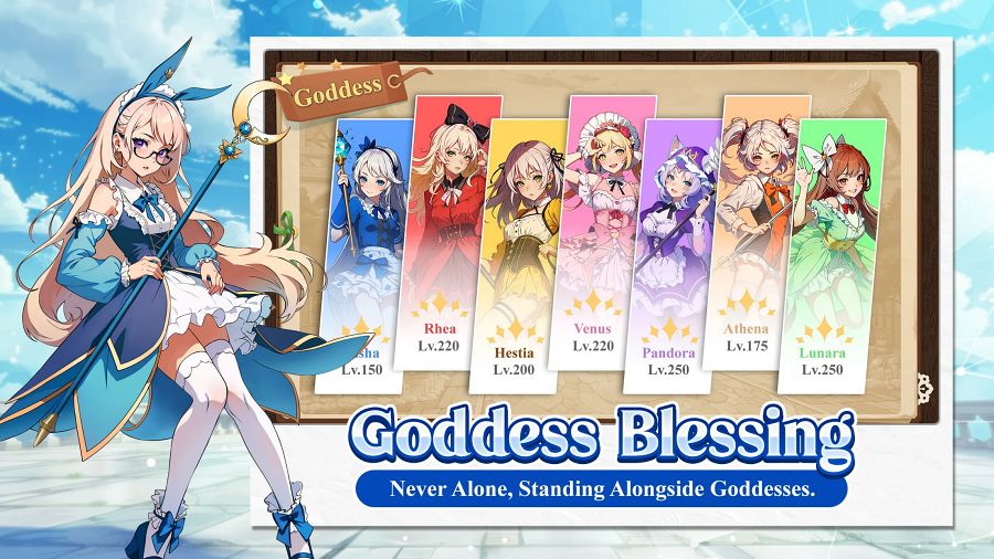 Goddess Paradise: New Chapter เกมมือถือ RPG สะสมตัวละครและสัตว์เลี้ยงออกผจญภัย 2 Goddess Paradise: New Chapter เกมมือถือ RPG สะสมตัวละครและสัตว์เลี้ยงออกผจญภัย