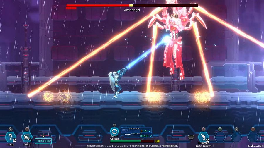 เปิดตัว PROJECT TACHYON เกม Run-and-gun Shooter กราฟิกสวยงาม 2 PROJECT TACHYON Announced