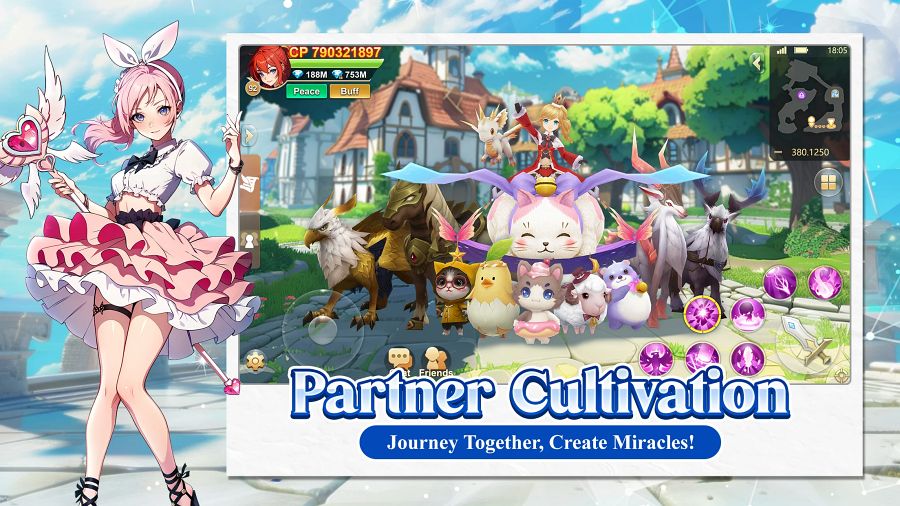 Goddess Paradise: New Chapter เกมมือถือ RPG สะสมตัวละครและสัตว์เลี้ยงออกผจญภัย 4 Goddess Paradise: New Chapter เกมมือถือ RPG สะสมตัวละครและสัตว์เลี้ยงออกผจญภัย