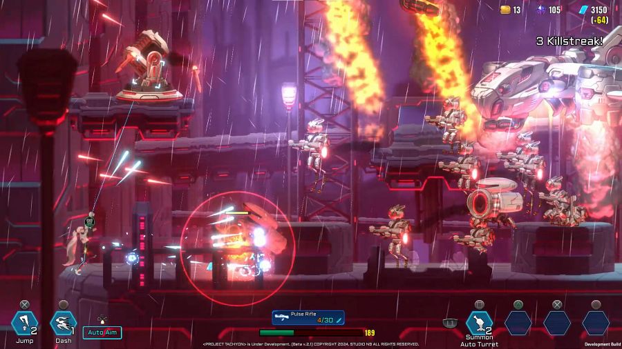 เปิดตัว PROJECT TACHYON เกม Run-and-gun Shooter กราฟิกสวยงาม 5 PROJECT TACHYON Announced