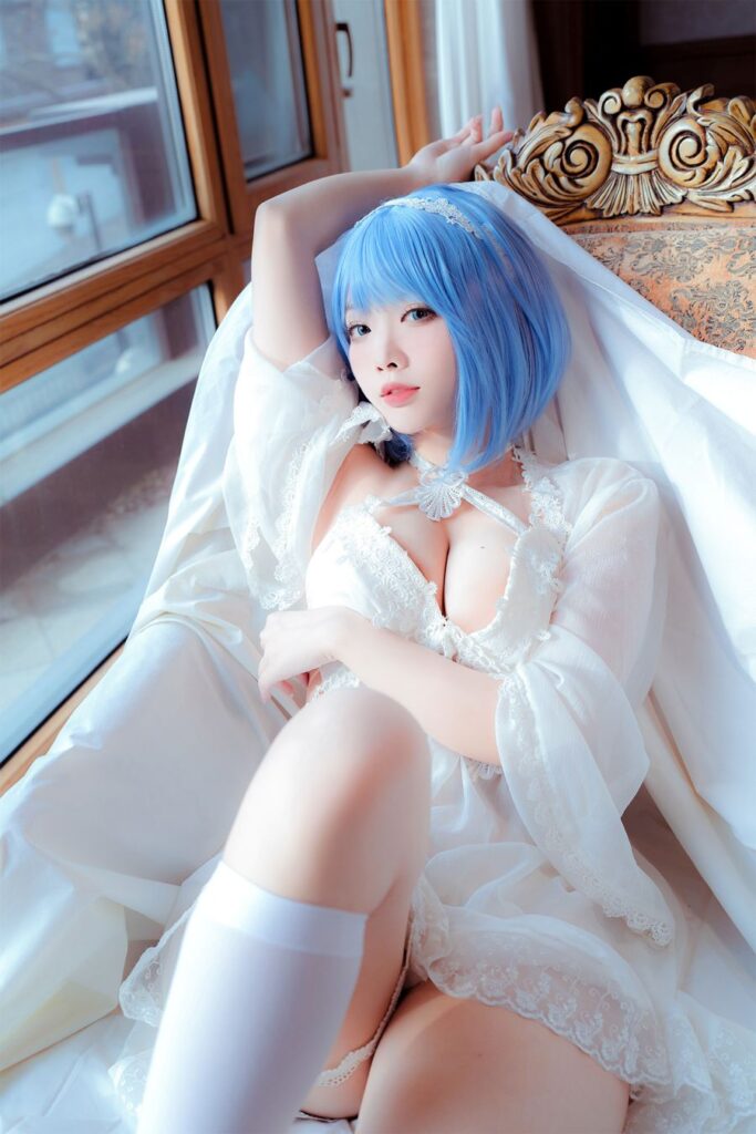 宮本桜 โชว์คอสเพลย์ Chapayev จาก Azur Lane สวยสะกดใจ 10 Chapayev Azur Lane Cosplay by sakuracyan