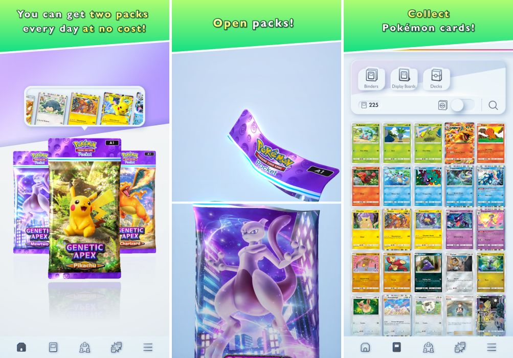 Pokémon TCG Pocket เกมการ์ด Pokémon เวอร์ชั่นมือถือ เปิดให้บริการบนสโตร์ไทยแล้ว 3 Pokémon TCG Pocket Launches as Free-to-Play