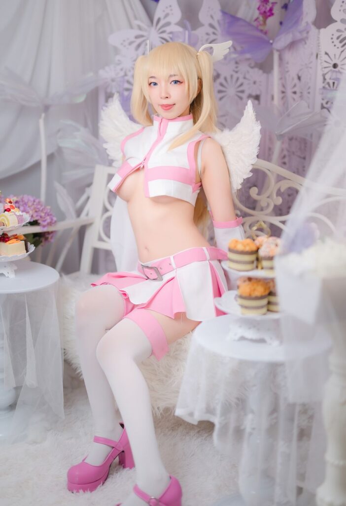 คุณเซียร์ ปังเว่อด้วยคอสเพลย์ Ririel จาก 2.5-jigen no Ririsa 3 Ririel 2.5-jigen no Ririsa Cosplay by Unicorn Cosplay