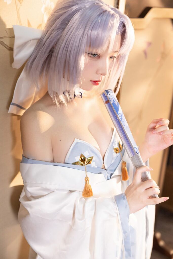 สาวแซ่บคอสเพลย์เป็น Yumi จาก Senran Kagura 3 Yumi Senran Kagura Cosplay by hualingqwq