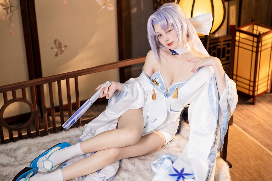 สาวแซ่บคอสเพลย์เป็น Yumi จาก Senran Kagura 5 Yumi Senran Kagura Cosplay by hualingqwq