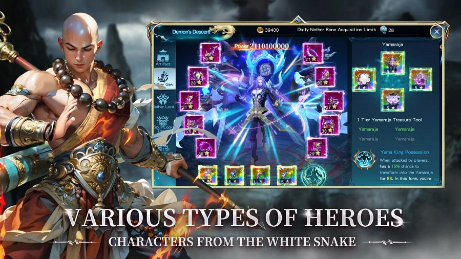 Green Snake: Trials of Heaven เกมแอ็กชั่น RPG สุดมันส์สไตล์ Dark Fantasy 9 Green Snake: Trials of Heaven Launches