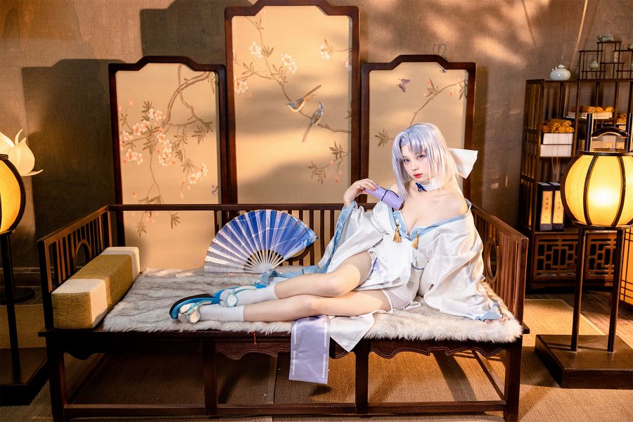 สาวแซ่บคอสเพลย์เป็น Yumi จาก Senran Kagura 8 Yumi Senran Kagura Cosplay by hualingqwq