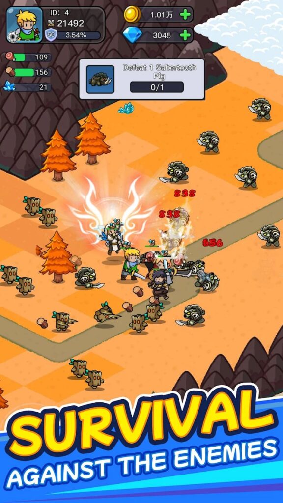 Heroes Squad: Survivor รวบรวมฮีโร่สุดคิ้วท์ออกผจญภัยในโลกกว้างบนมือถือ 5 Heroes Squad: Survivor Announced